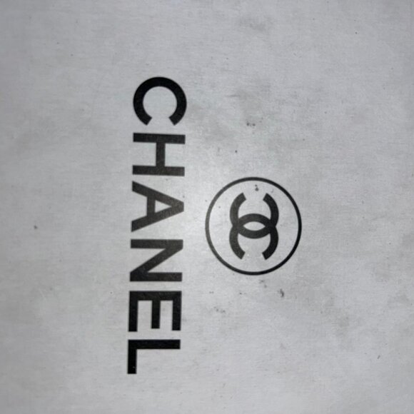 chanel white black prais france empty cardboard wallet box - Picture 5 of 5